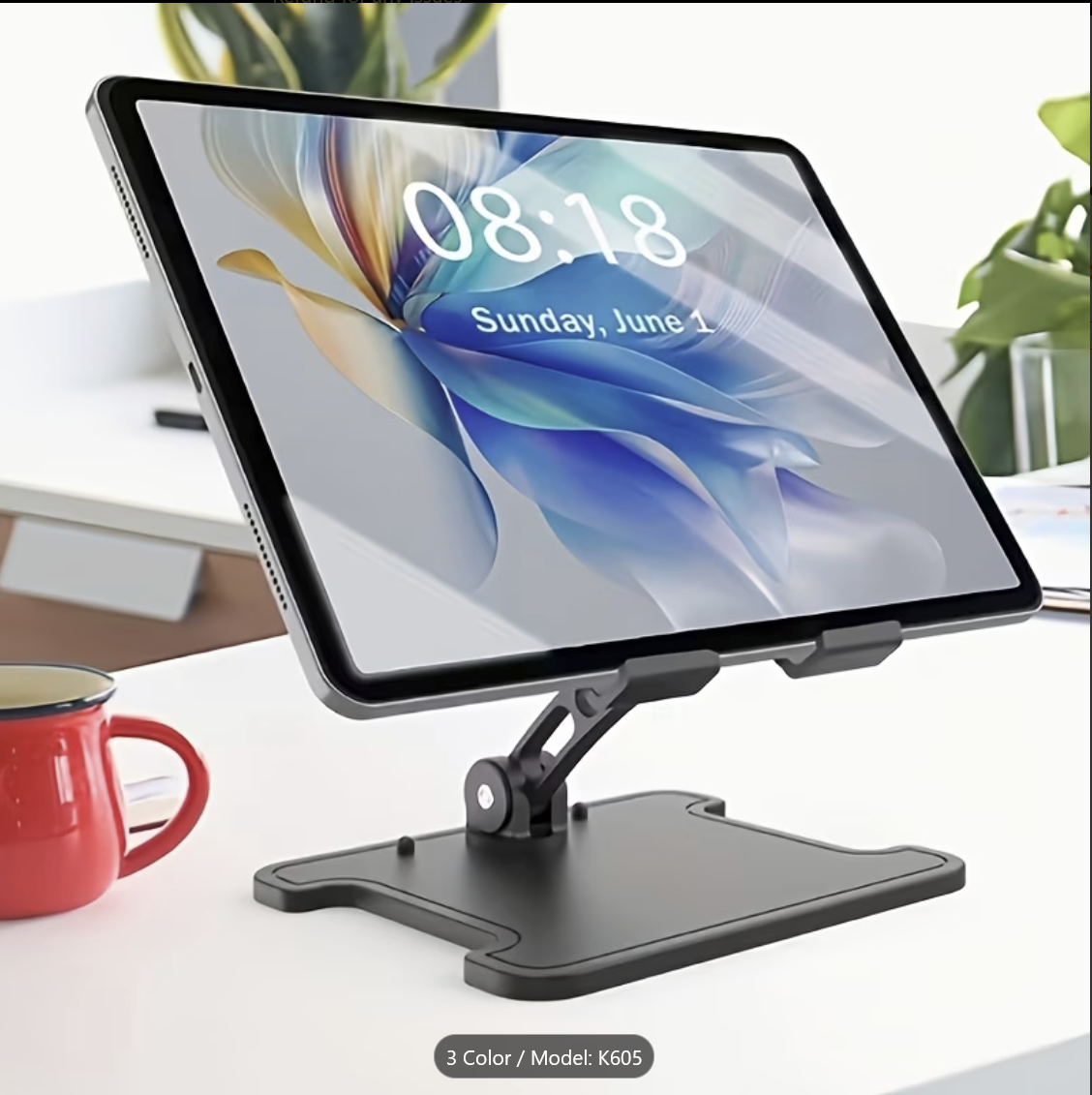 Foldable Universal Desktop Stand for Phones and Tablets