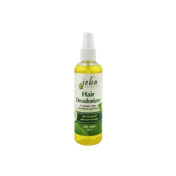 Jeba Naturals Hair Deodorizer – Anti-Dandruff, Anti-Itch (Oil-Free) 120ml