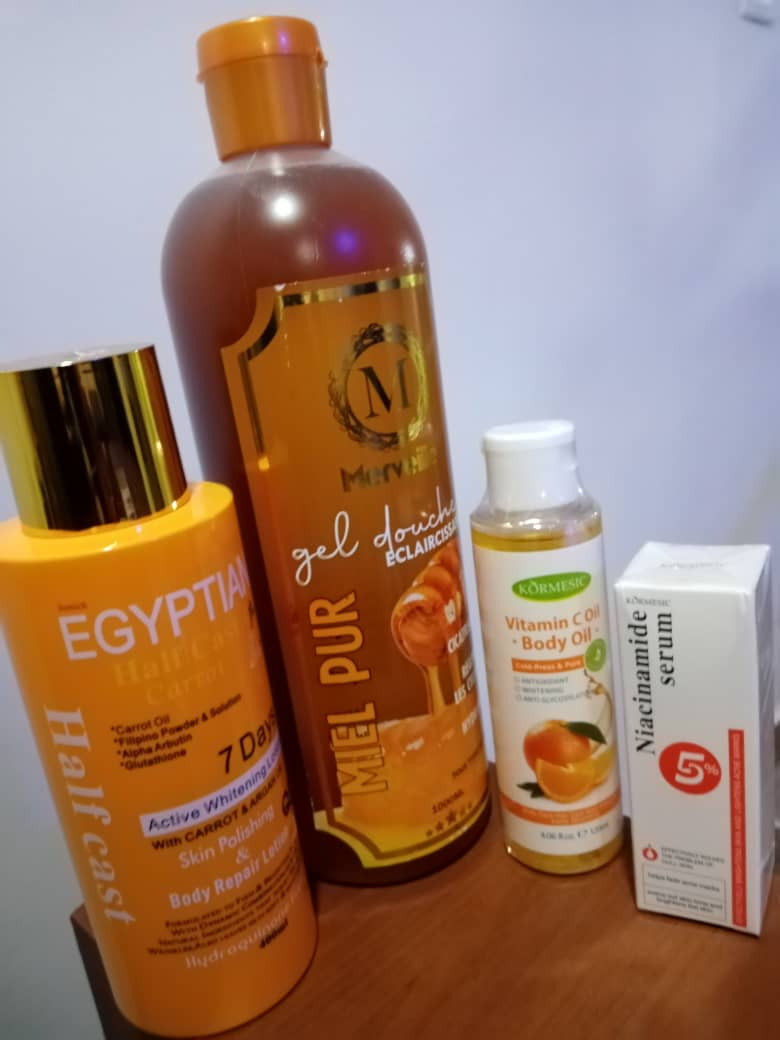 Ultimate Skin Repair & Glow Combo – Egyptian Body Repair, Carrot Purifying & Vitamin C Set
