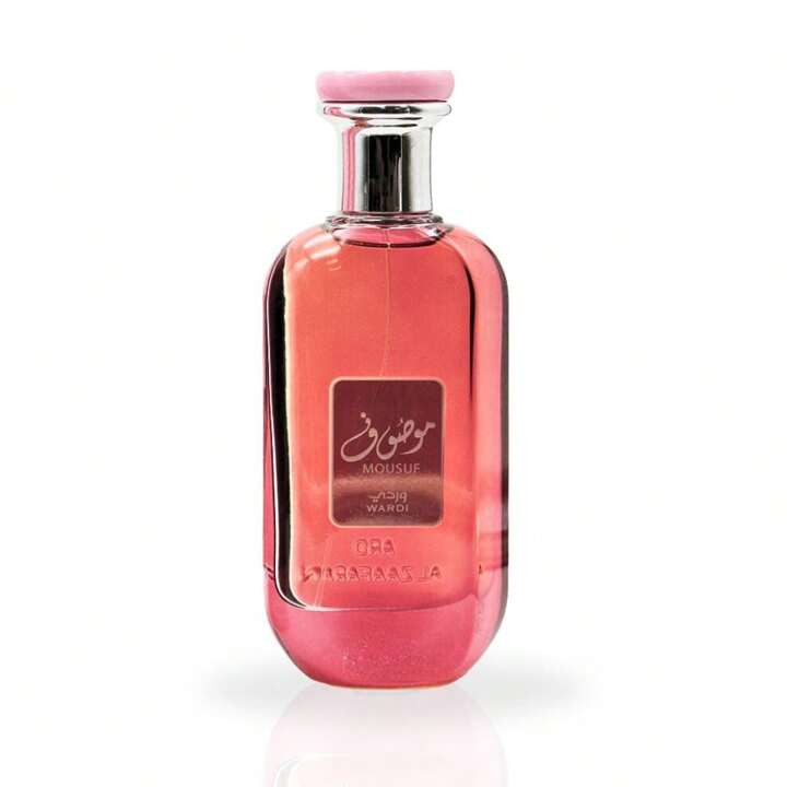Mousuf Wardi Eau de Parfum – Women’s Fragrance with Pink Gift Pouch (100 ml)