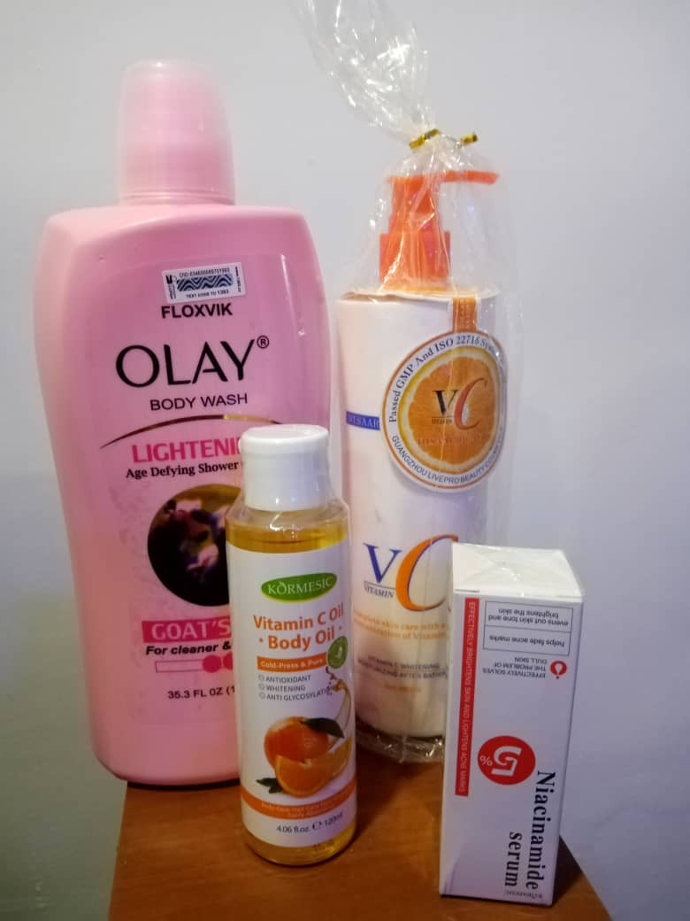 Advanced Skin Brightening & Repair Combo – Olay Lightening, Vitamin C & Niacinamide Set